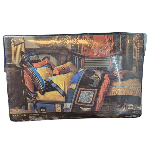 Martex 250 Thread Count Pinpoint Percale Queen Flat Sheet By Robert A.M. Stern H - Picture 2 of 3